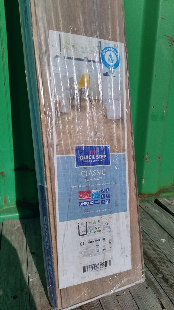 sol stratifié quickstep 3.18m2