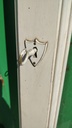 Ouvrant fenêtre cintrée bois blanc simple vitrage e