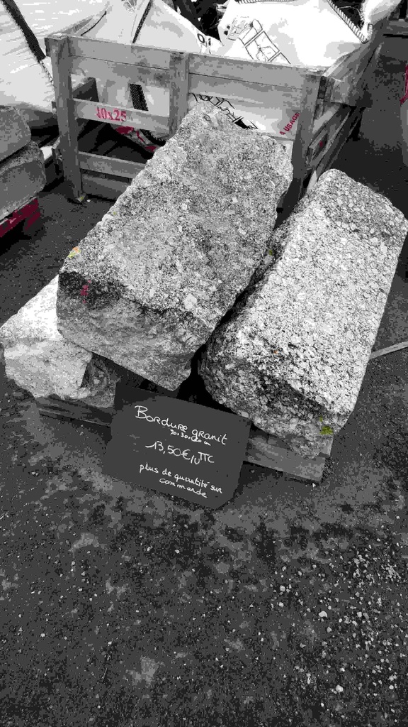 Bordure granit