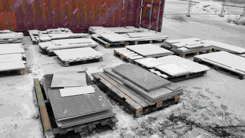 Panneau aggloméré chutes