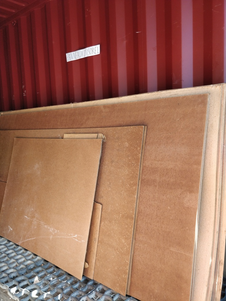 Panneau fibre de bois - isorel chutes