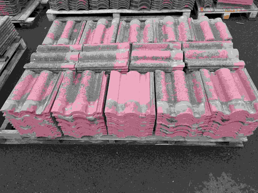 Tuile terre cuite losangée Billom