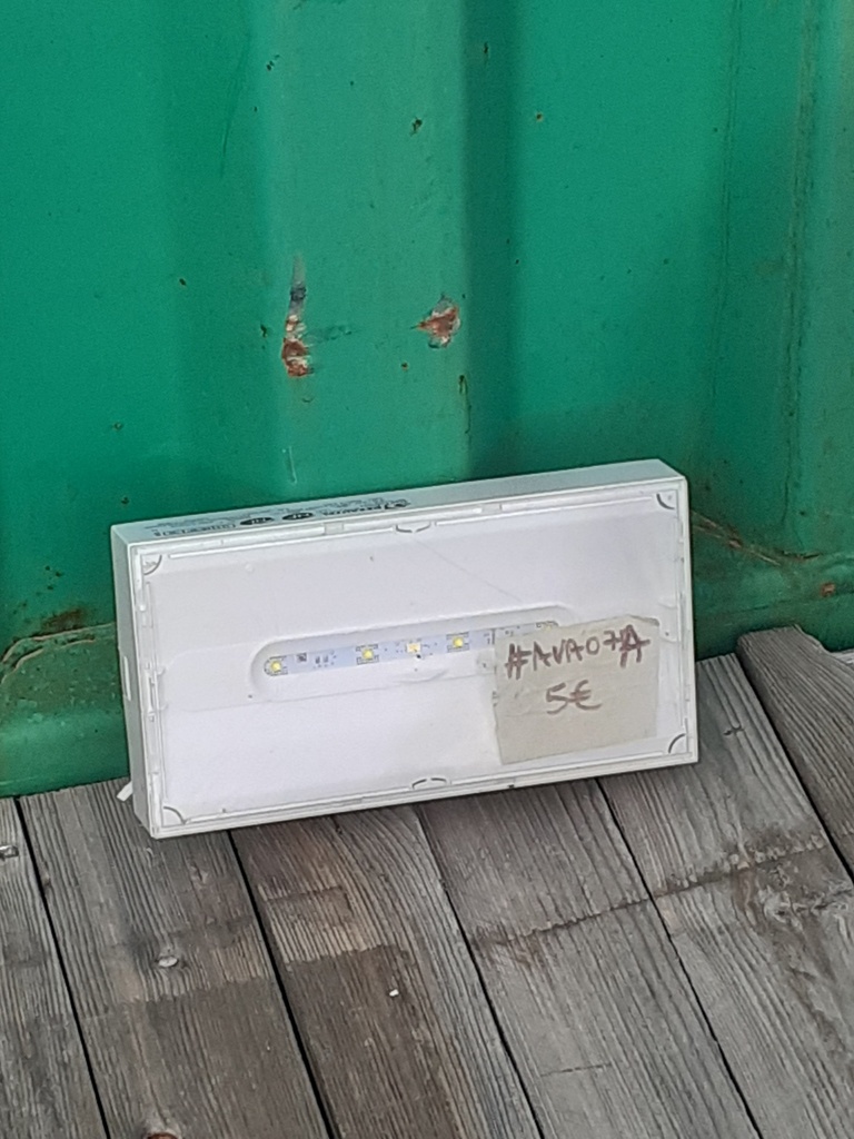 Eclairage anti-panique