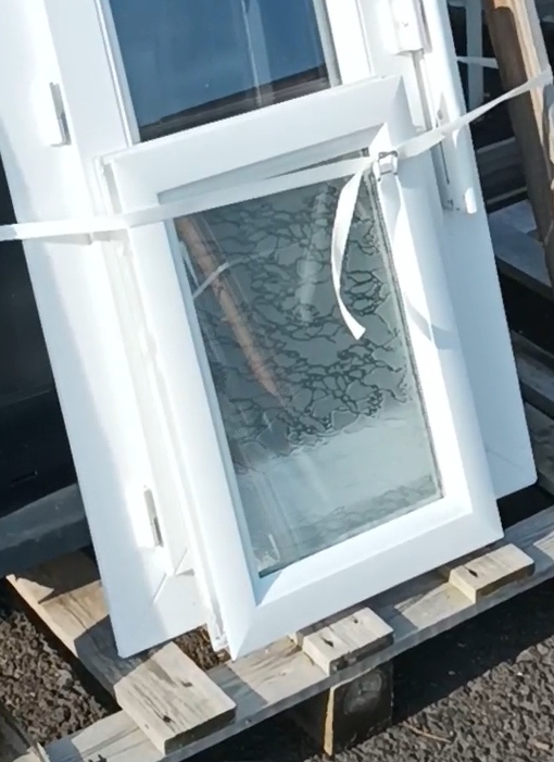 Fenêtre PVC 2 vantaux double vitrage blanche