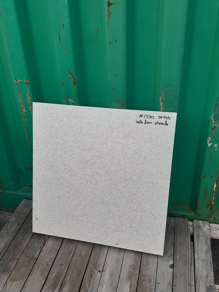 Dalle de faux plancher technique