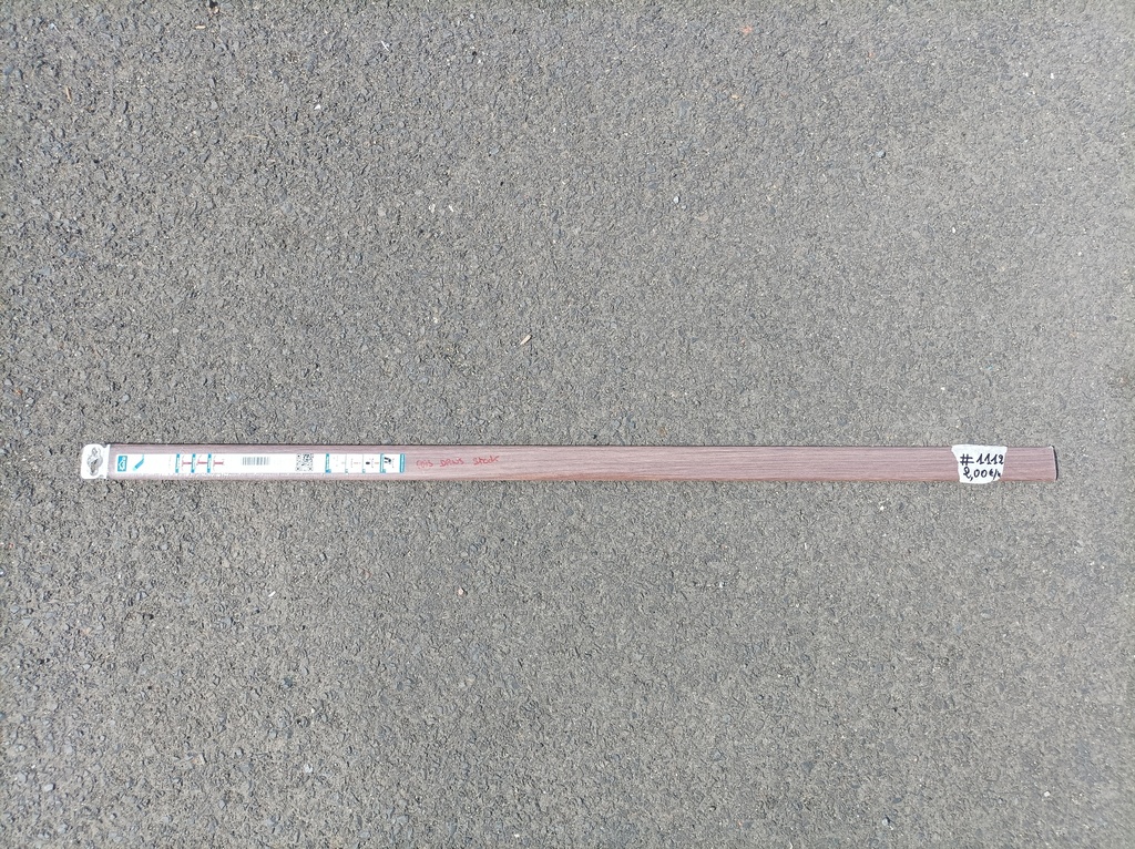 Profil de raccord aluminium imitation bois