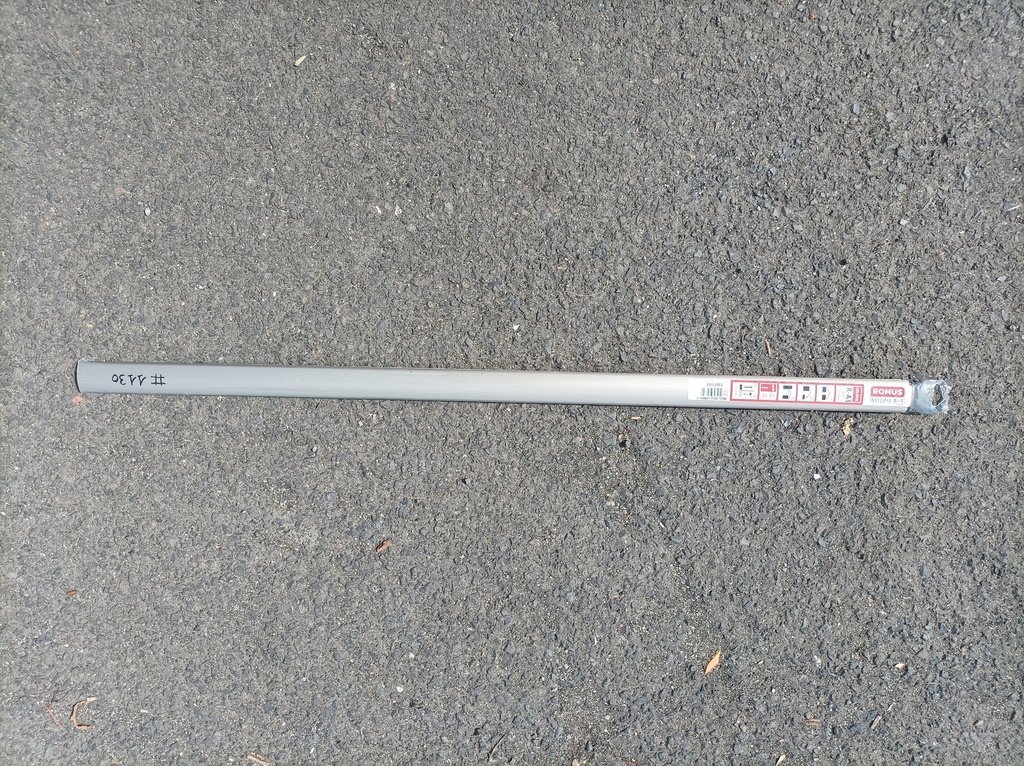 Seuil de porte alu titane