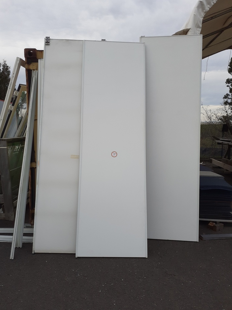 Ensemble portes placard 3 vantaux avec rail