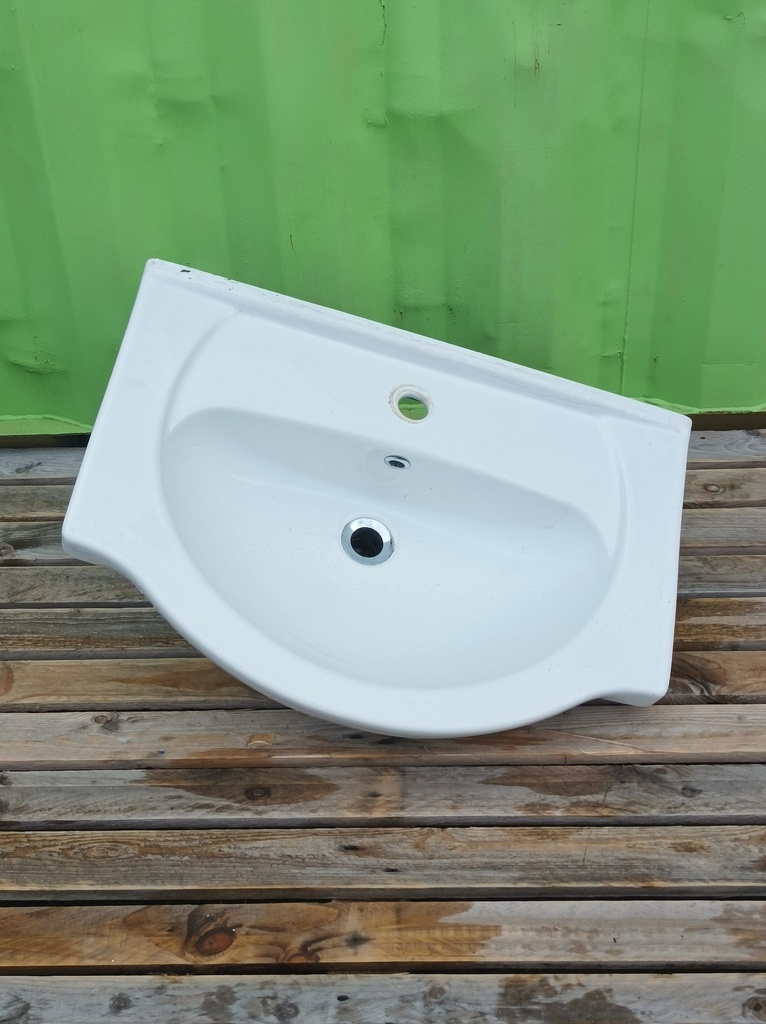 Lavabo céramique sans robinetterie