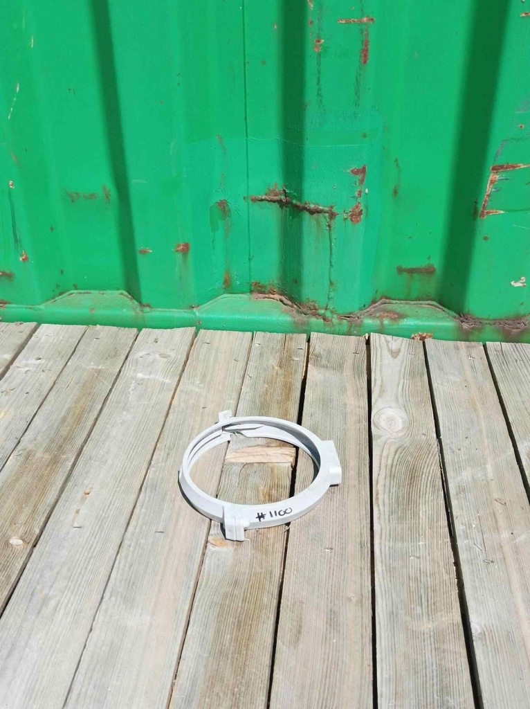 Collier à bride de descente EP (fixation) ø 12,5 mm