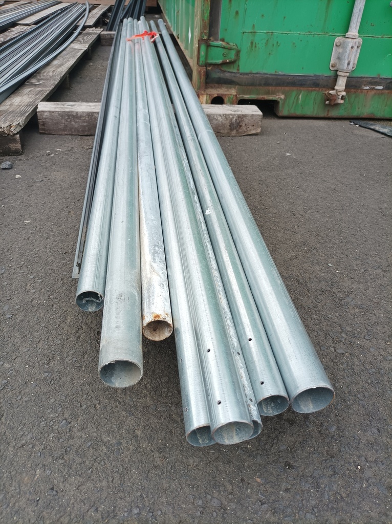 Tube acier galvanisé Ø48mm 4ml