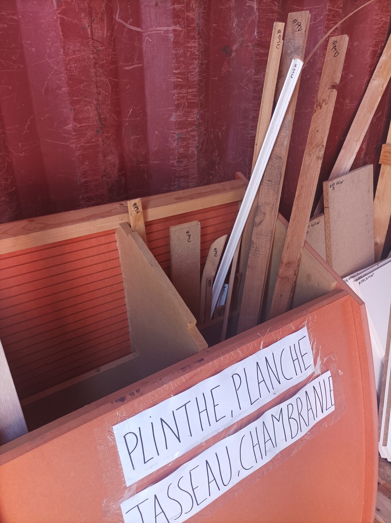 Planches tasseaux 