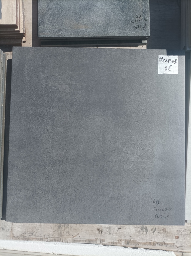 Lot 0,8m² carrelage 0,45x0,45 
