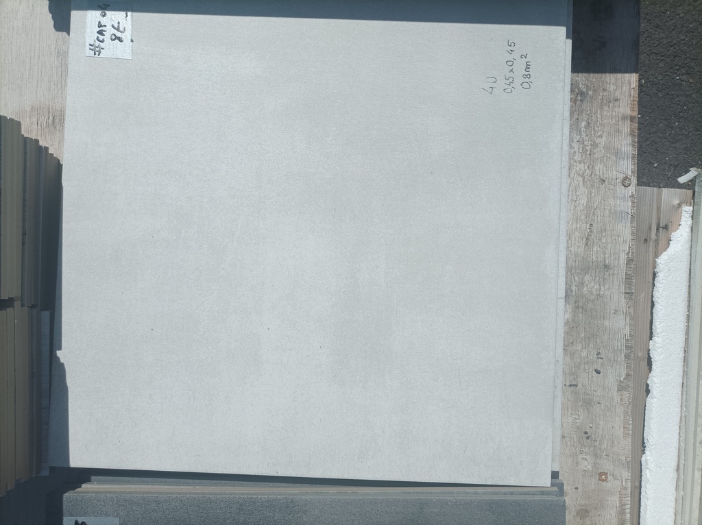 Lot 0,8m² carrelage 0,45x0,45  