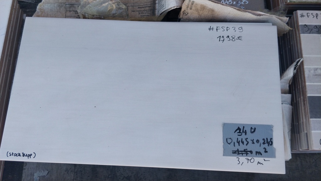 Lot 3,70m² faïence 0,445x0,245