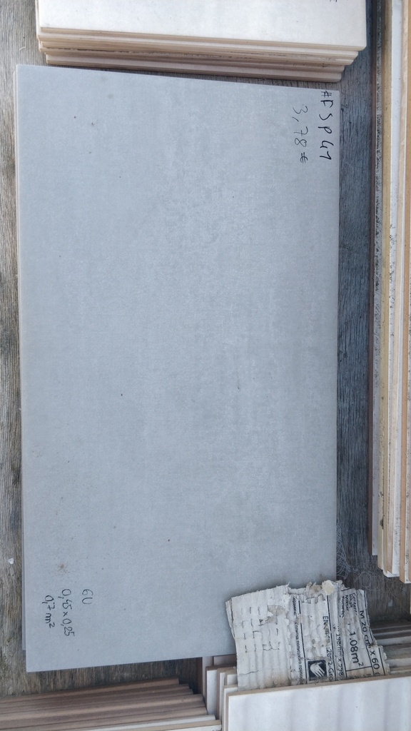 Lot 0,7m² faïence 0,45x0,25