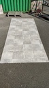 Revêtement sol PVC en rouleau imitation carreaux de ciment 143 x 334 cm
