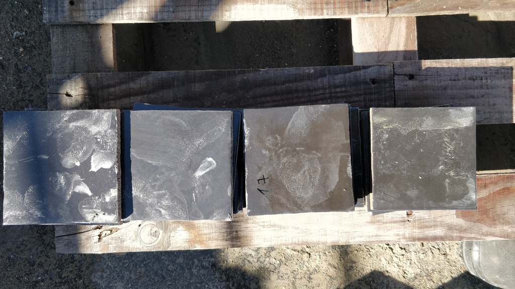 Lot 0.61m² carrelage 10x10cm (ép 10mm)