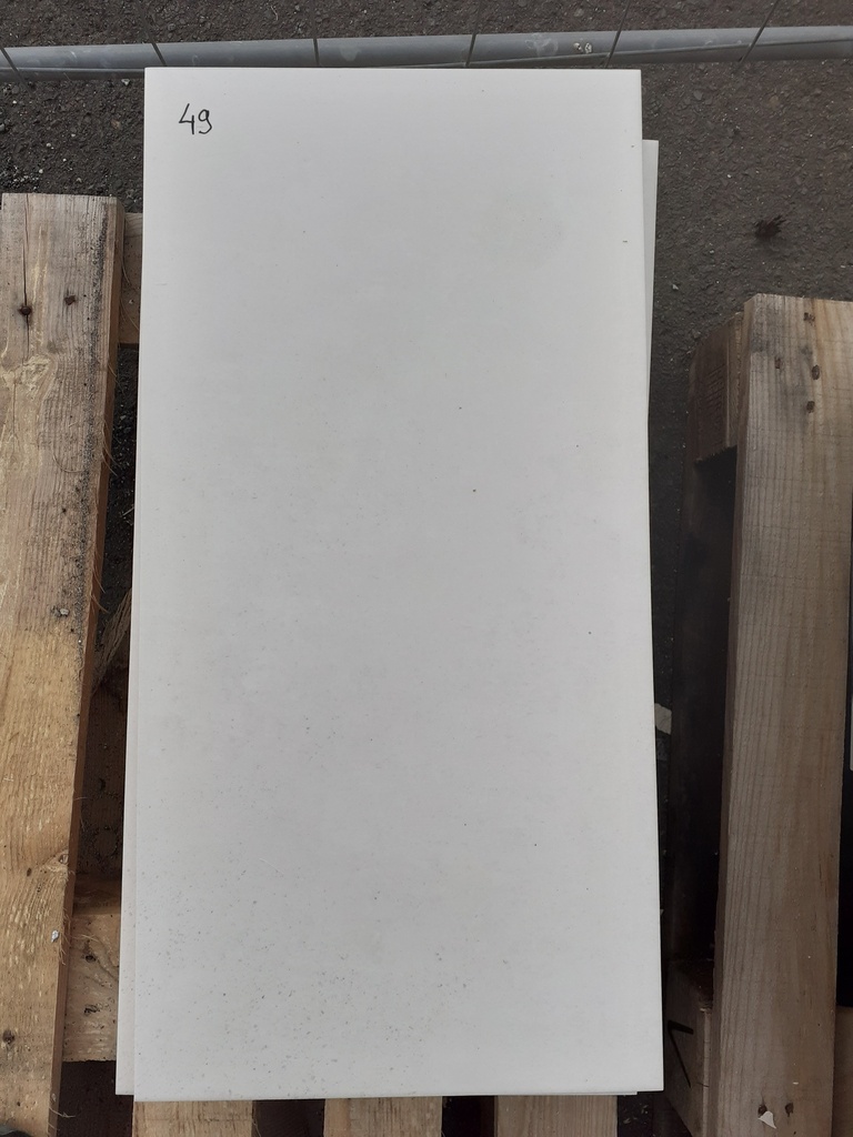 Lot 9.72m² faïence 60x30cm (ép 20mm) 