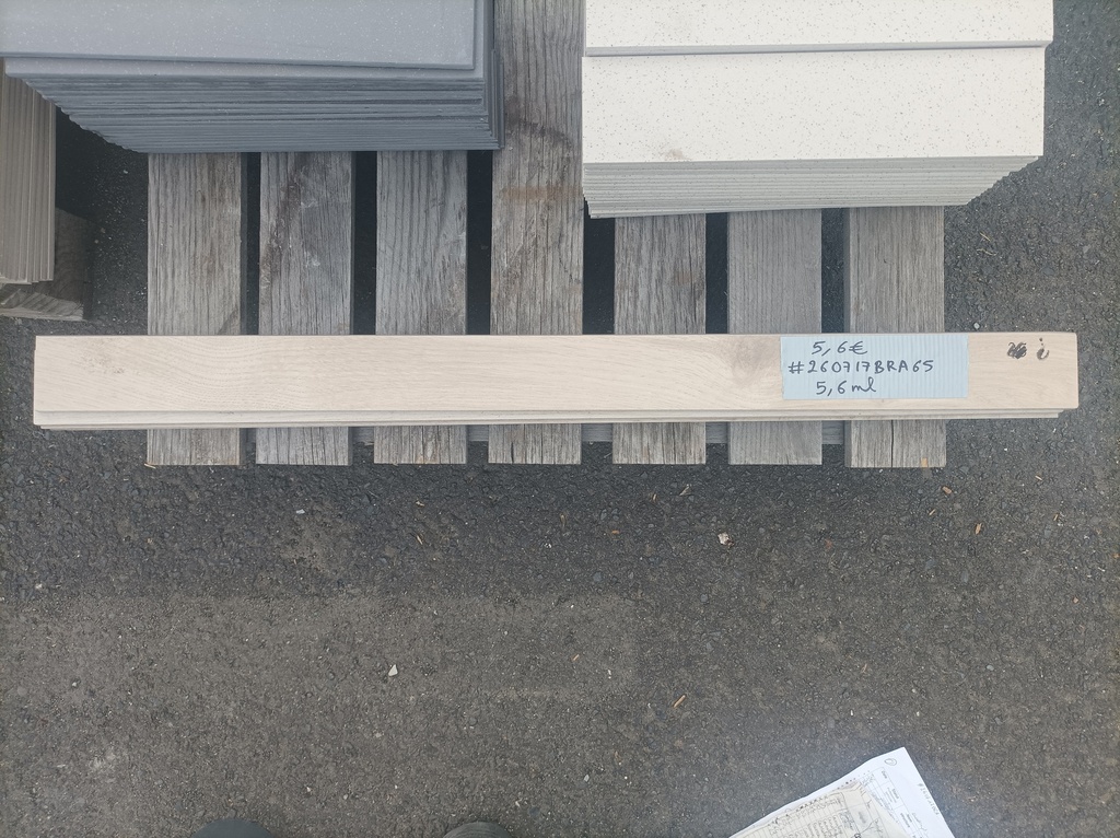 Lot 5.6ml plinthe 80x6cm (ép 5mm) 
