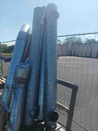 [#1119] VMC - Conduit rigide en acier galvanisé Ø 250mm