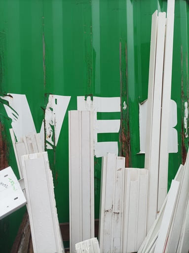 [#1125] Goulotte double compartiment PVC