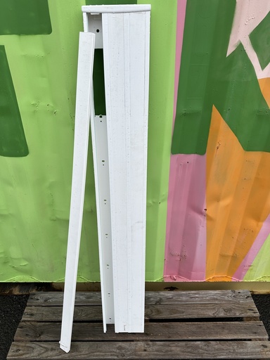 [#092] Goulotte triple compartiments PVC
