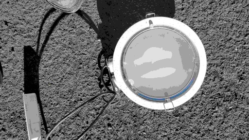 [#102] Spot rond argenté
