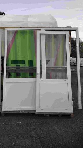 [#1259] Porte-fenêtre PVC alu