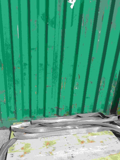 [#1197] Nez de marche antidérapant 65 * 45 mm gris