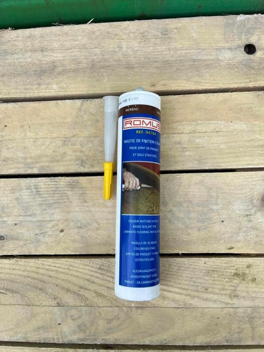 [#1164] Mastic de finition coloré pour joint de parquet et sols stratifiés