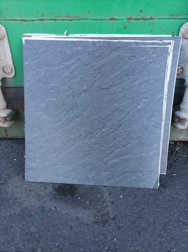 [#214] Dalle sol souple PVC effet ardoise, adhésive