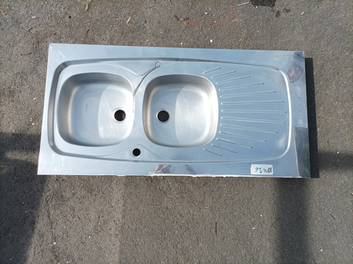 [#256] Evier inox sans robinetterie