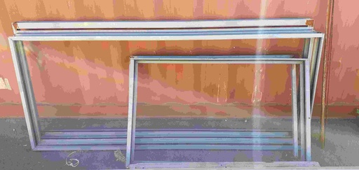 [#285] Profilé en acier électrozingué pour fenêtre