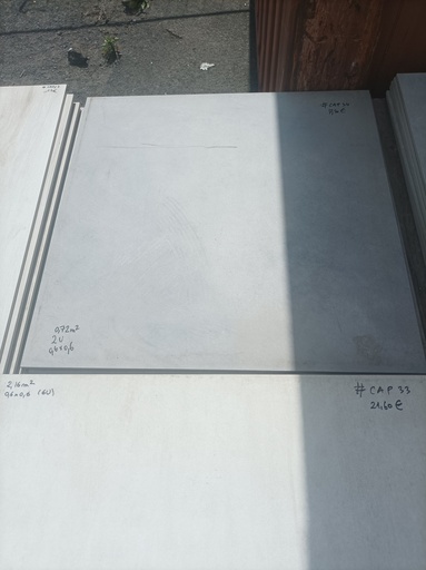 [CAP34] Lot 0,72m² carrelage 0.6x0.6  