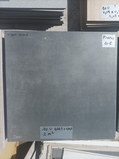 [CAP02] Lot 2m² carrelage 0,445x0,445