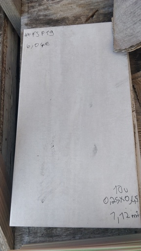 [#FSP19] Lot 1,12m² faïence 0.25x0.45 