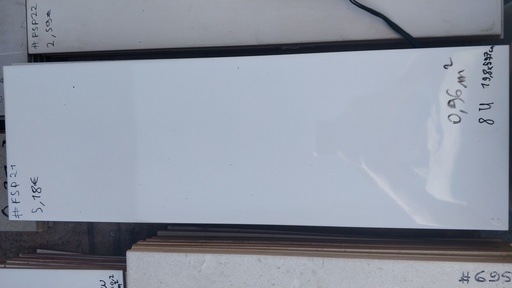 [#FSP21] Lot 0,96m² faïence 0.19x0.59 