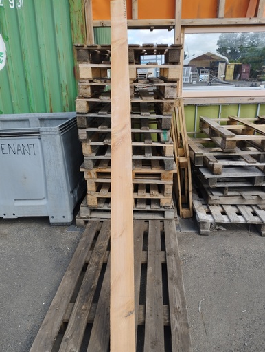 [260610TEC21] Planche bois 251,5x12,5x2,5 cm