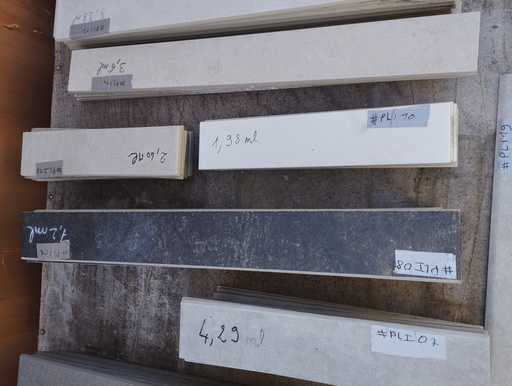 [PLI08] Lot de 7,2ml Plinthe carrelage